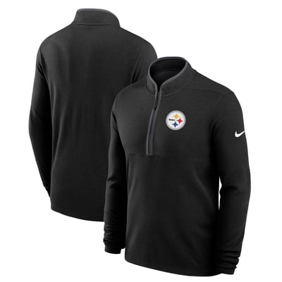 Pittsburgh Steelers Nike Primetime Victory Dri-FIT Half-Zip Pullover - Black